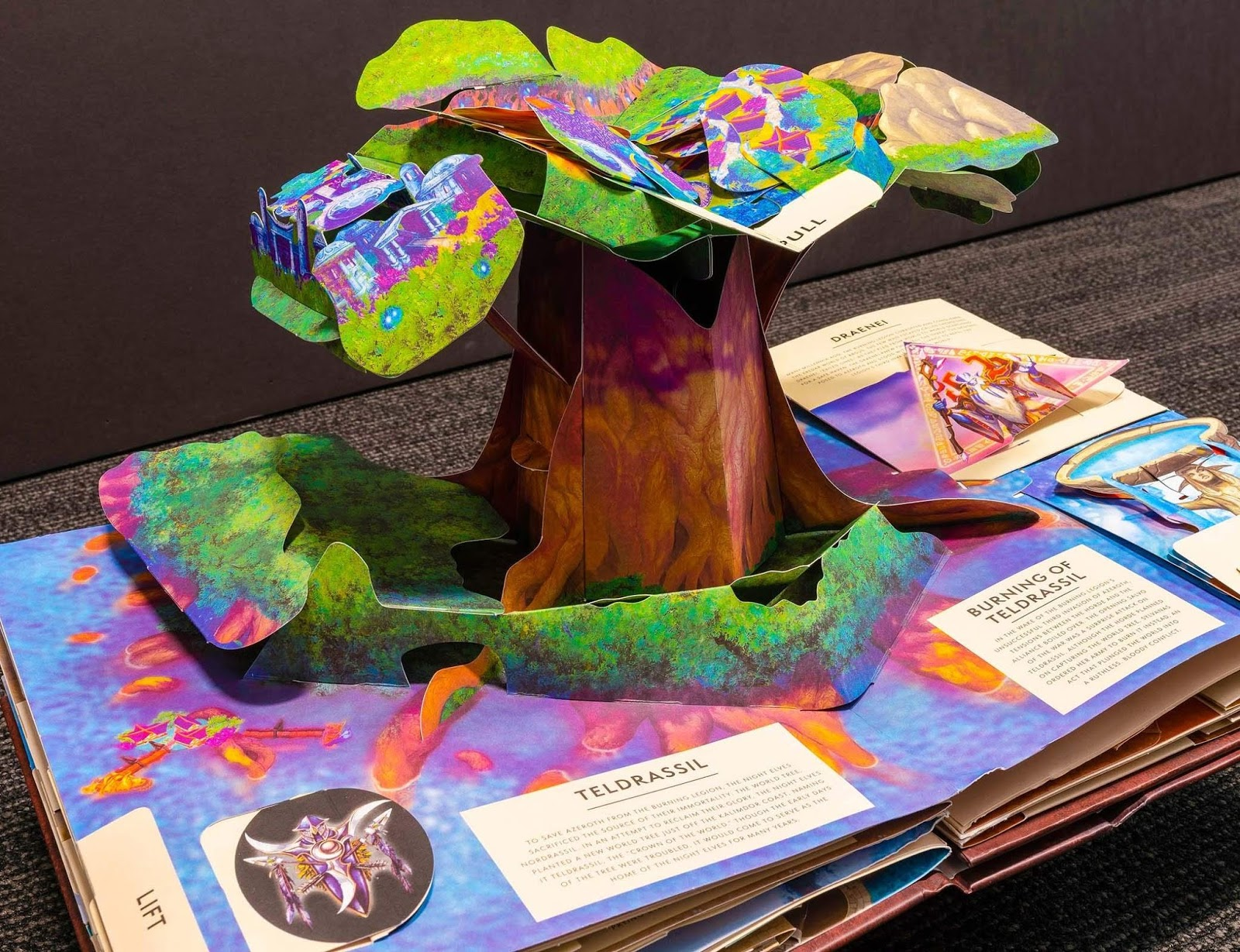 Illustration for article titled World of Warcraft's Greatest Tragedies Look So Much Cuter In A Pop-Up Book